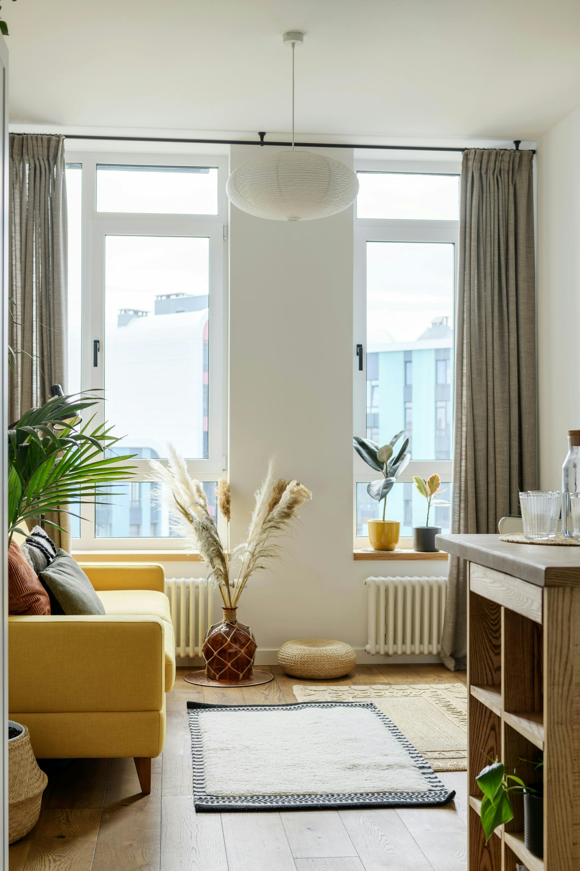 Living room 2-room-apartment