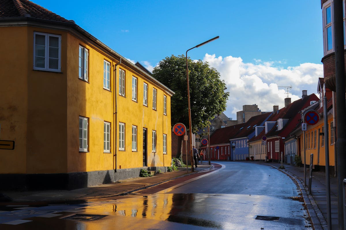 Gamle smukke huse Roskilde
