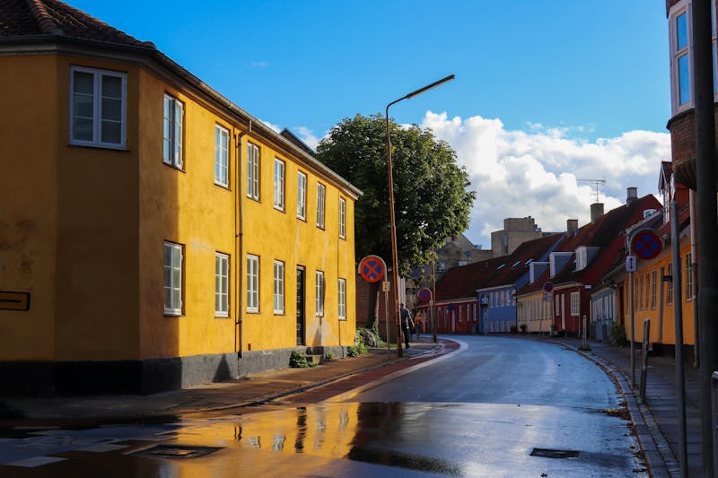 Gamle smukke huse Roskilde