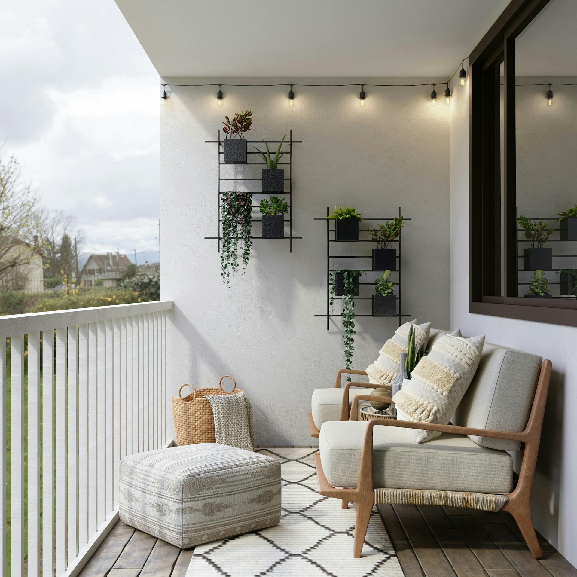 Modern balcony