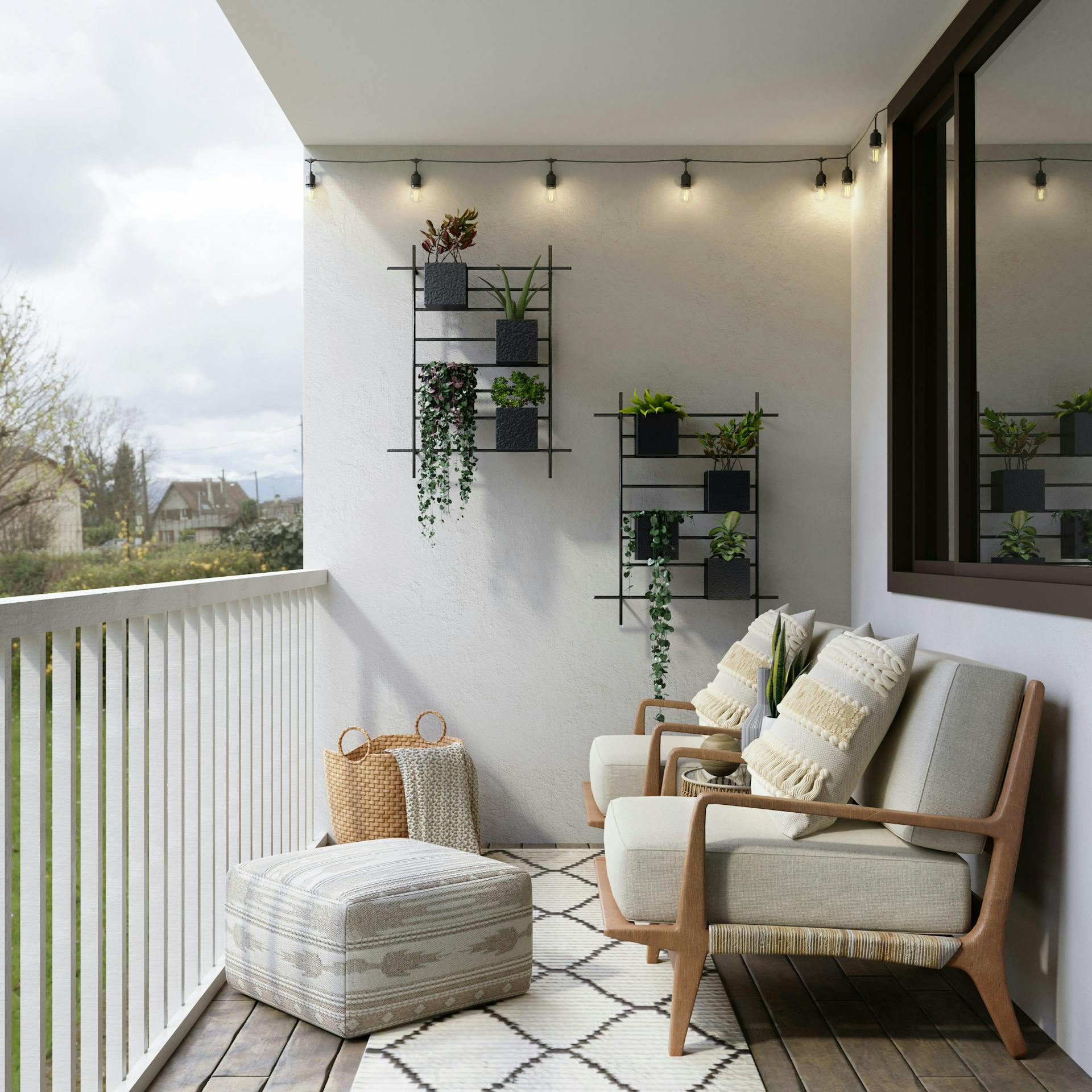 Modern balcony