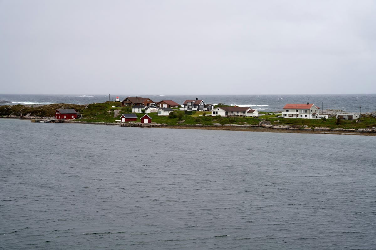 Smuk lille ø ude i havet