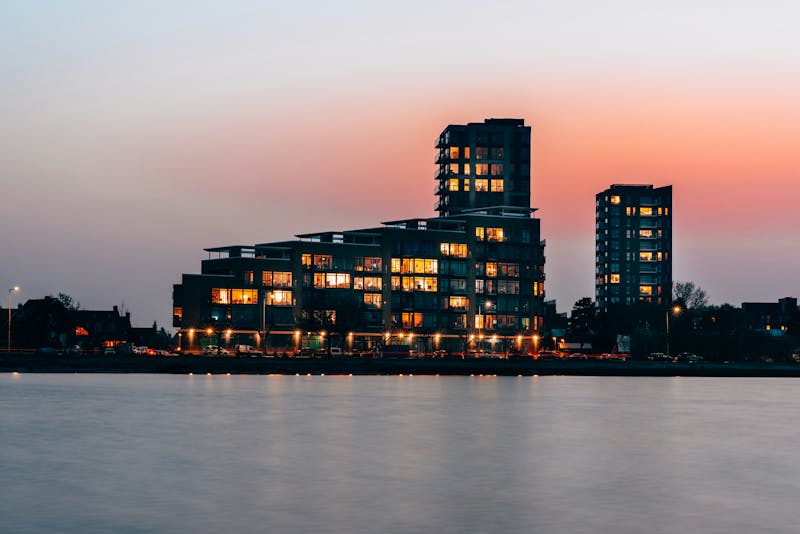 Lejeligheder ved vandet på Amager