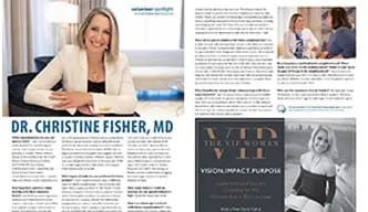 Dr. Fisher featured in Tarrytown Living for Volunteer Work