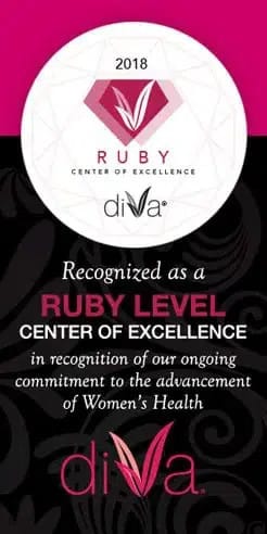 2018 Ruby Center of Excellence Award 
