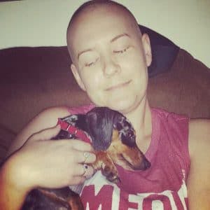 While in chemotherapy, Claire's eyelashes and brows thinned. She saw a 100% difference with daily use of RevitaLash and RevitaBrow after six weeks.