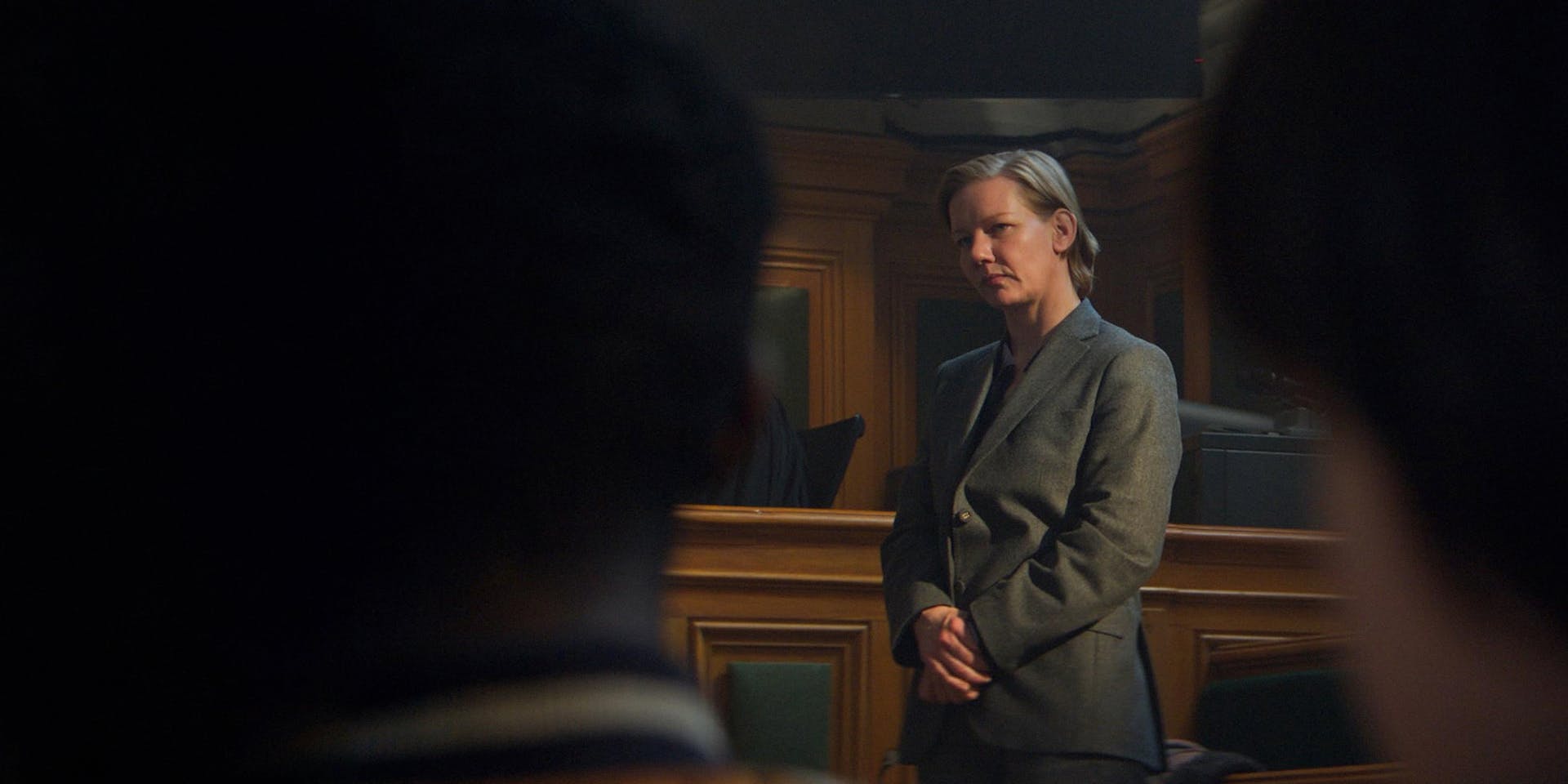 Sandra Hüller v filmu Anatomija padca.