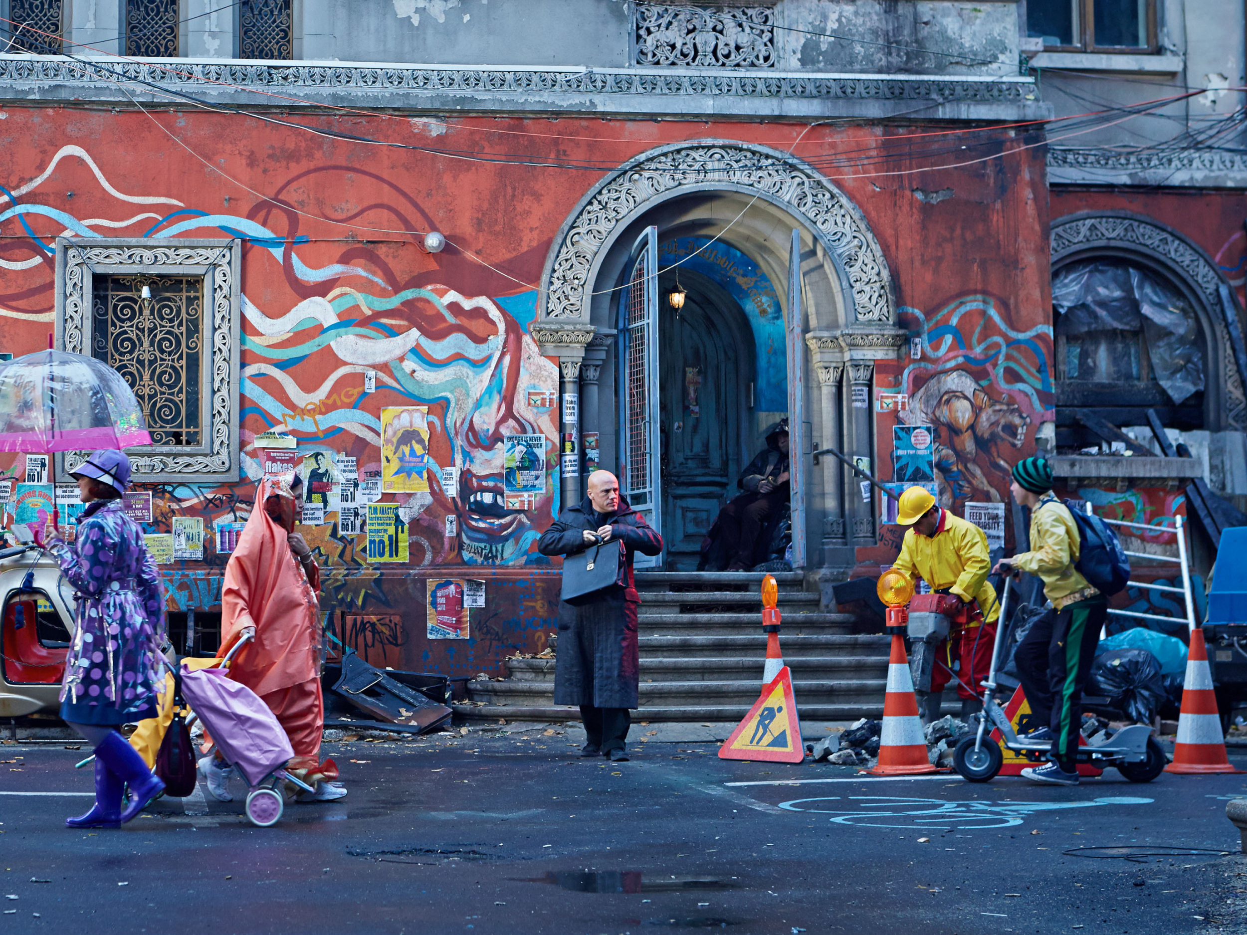 Kader iz filma Ničelni teorem.