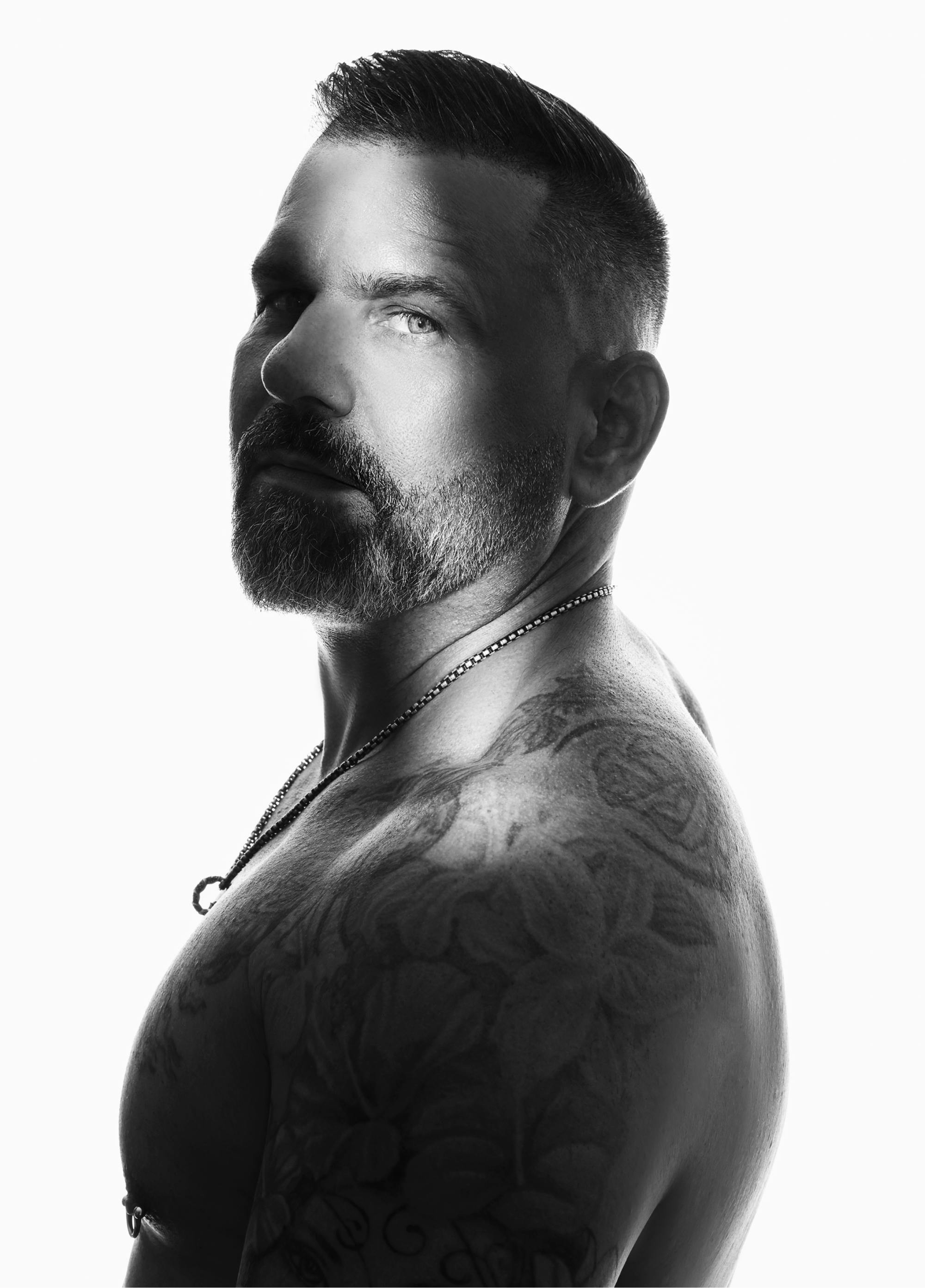 Črno-bel portret Marka Verdeva