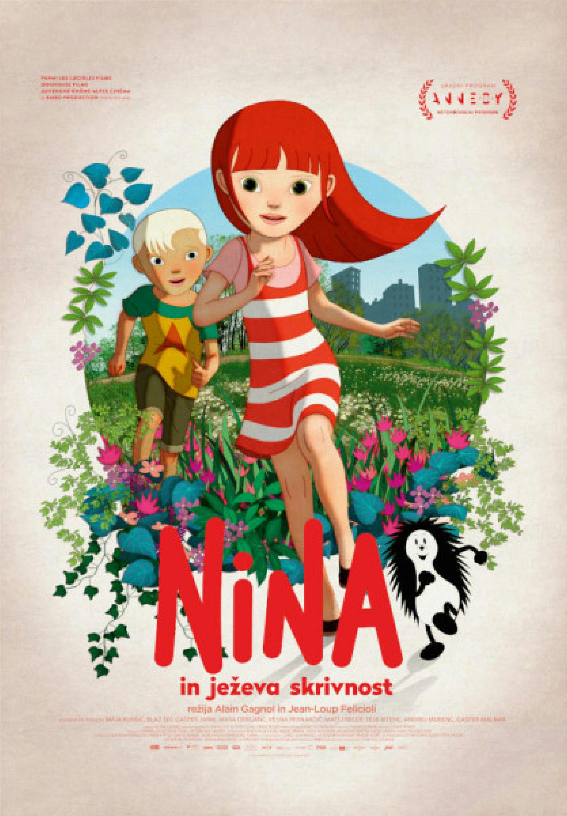 poster filma Nina in ježeva skrivnost