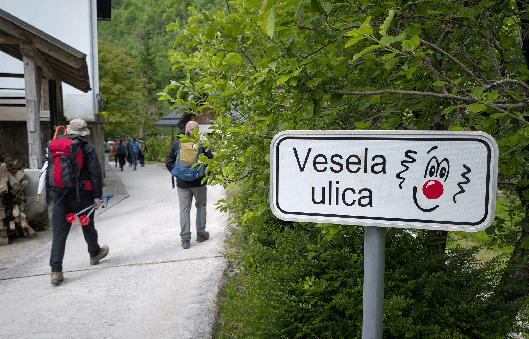Znak Vesela ulica