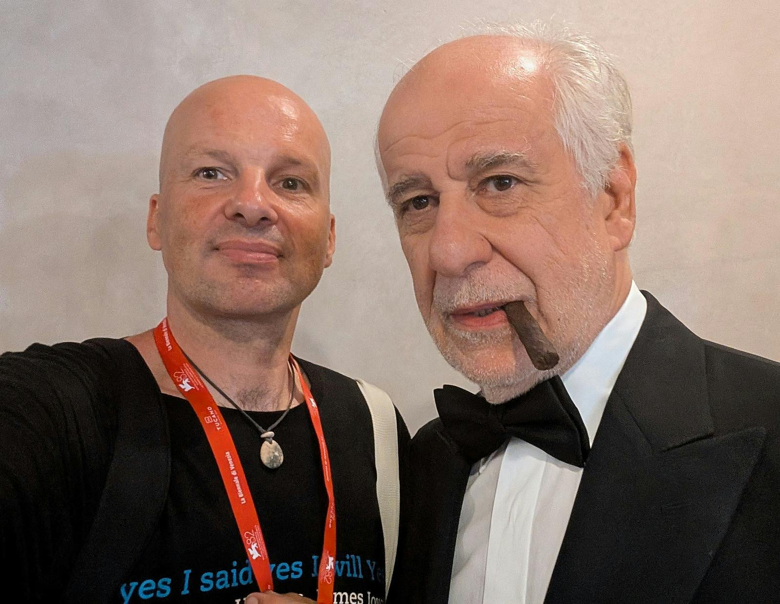 Selfie Andraža Gombača in Tonija Servilla