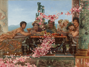 Slika z rimskimi motivi