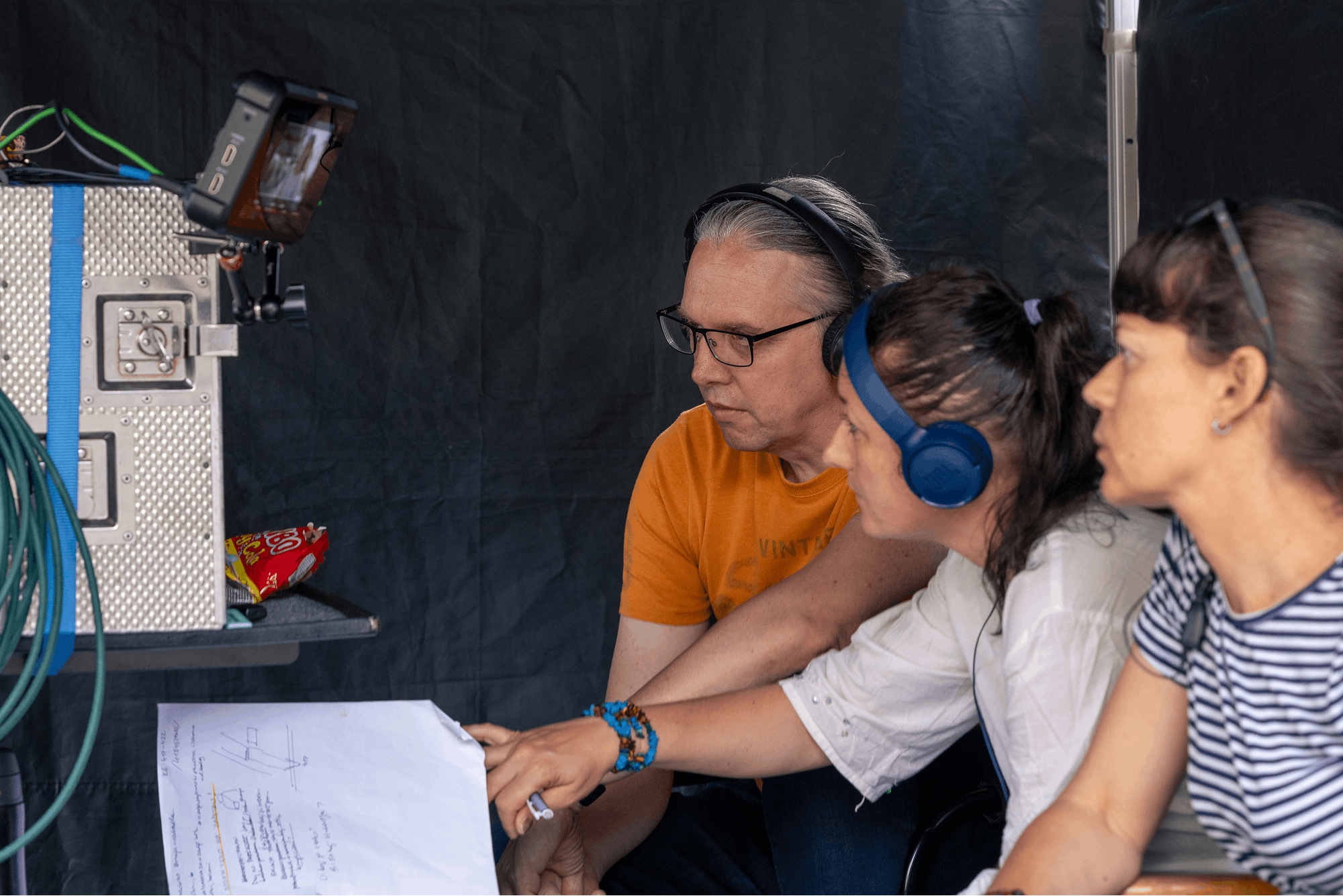 Zakulisje snemanja filma Belo se pere na devetdeset