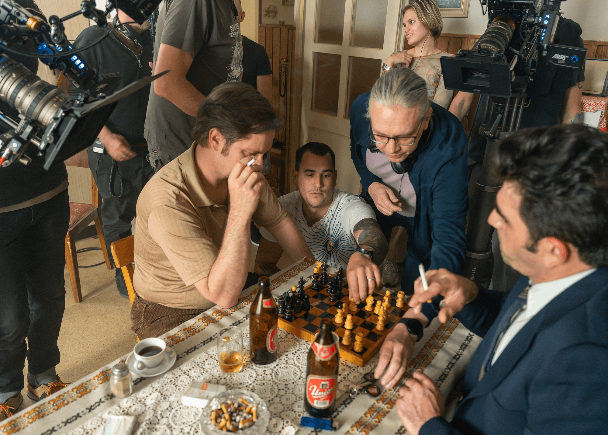 Zakulisje snemanja filma Belo se pere na devetdeset