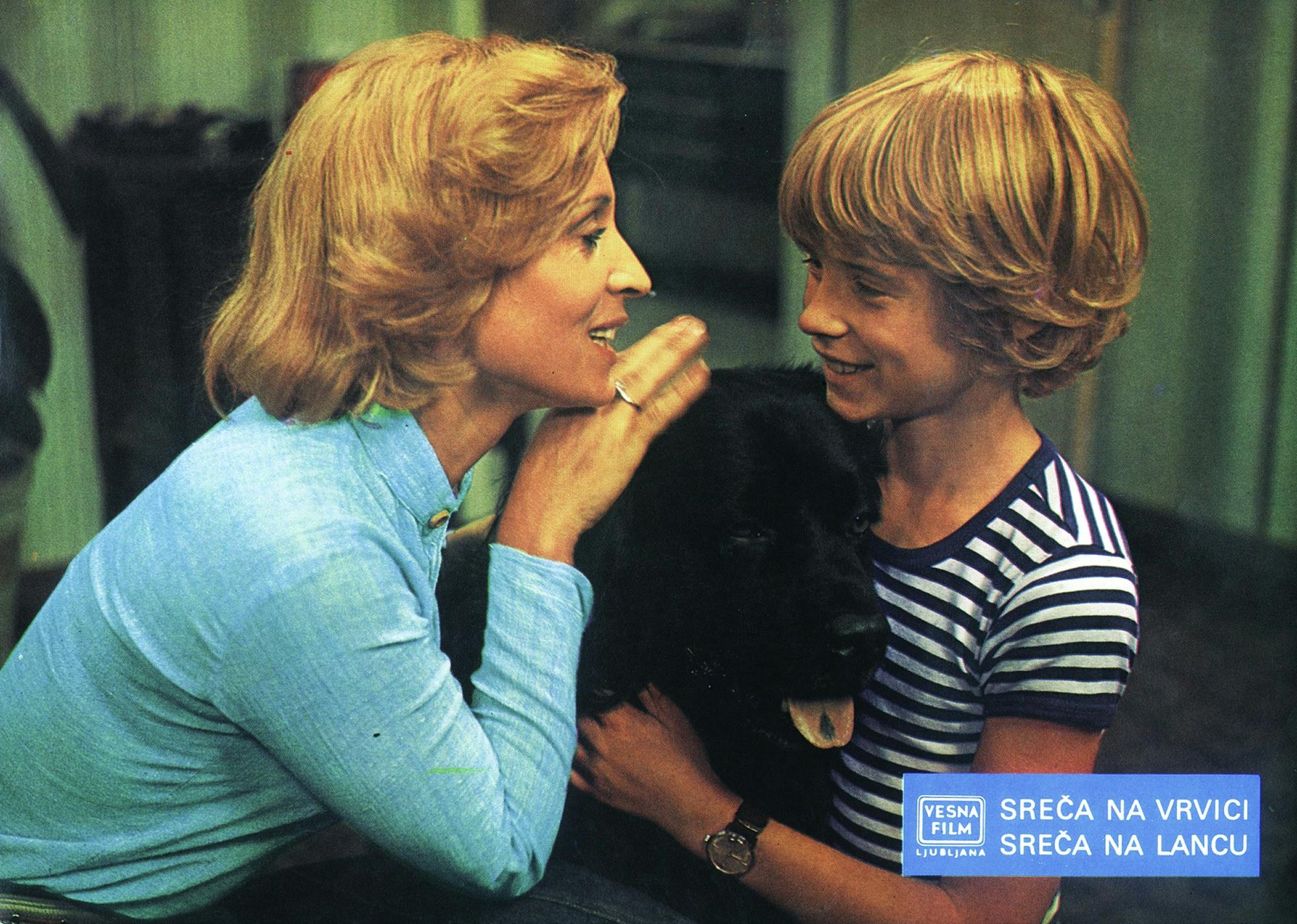 Kader iz filma Sreča na vrvici