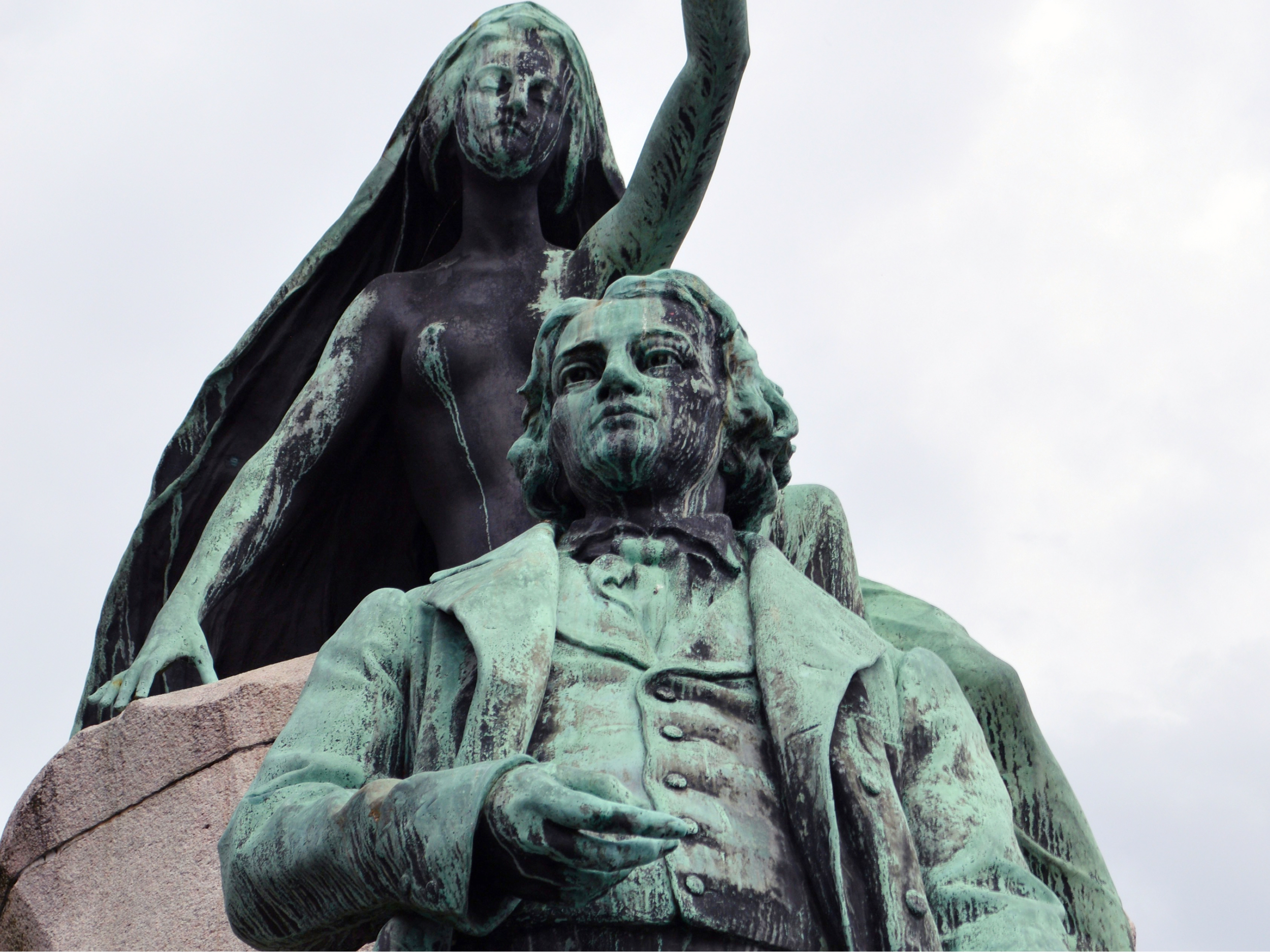 Prešernov kip v Ljubljani