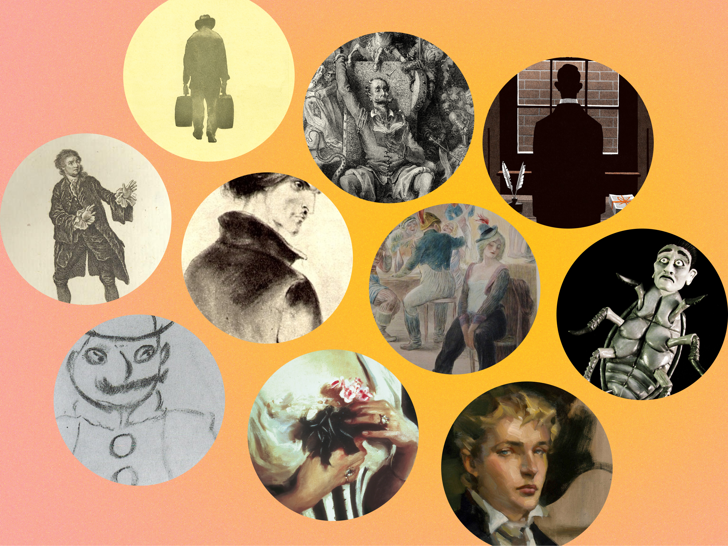 Grafika vseh desetih izmišljenih podkastov