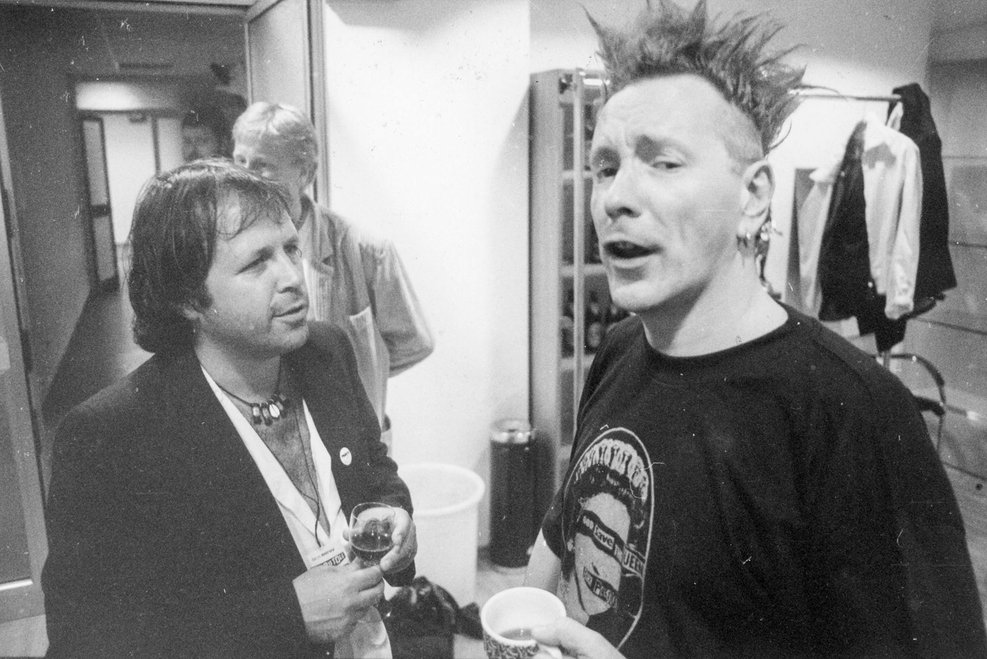 Johnny Rotten in Pero Lovšin