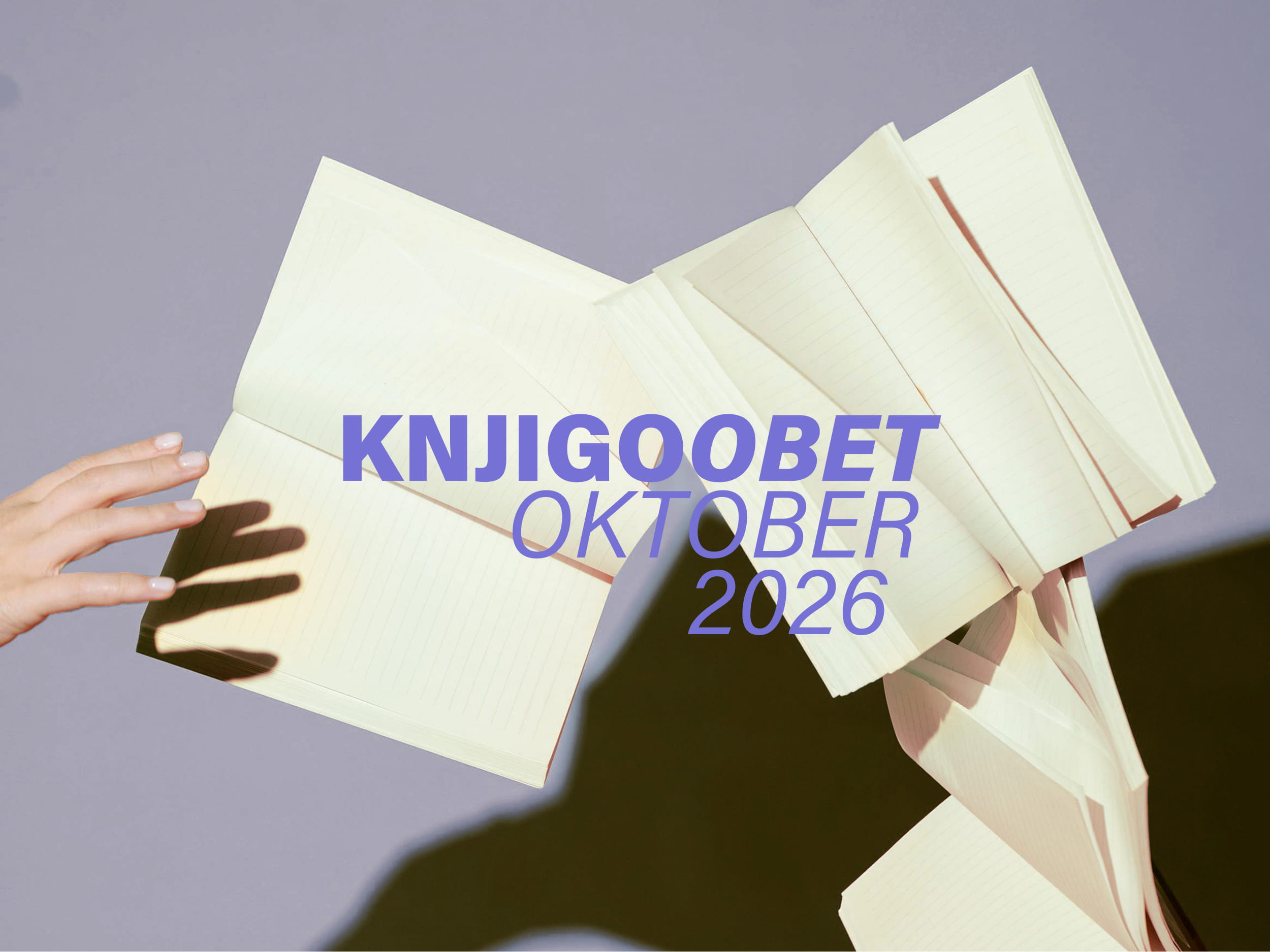 Kolaž, na kateri so iztegnjena roka in knjige v zraku