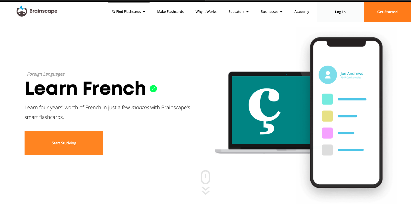 memrise alternatives for french