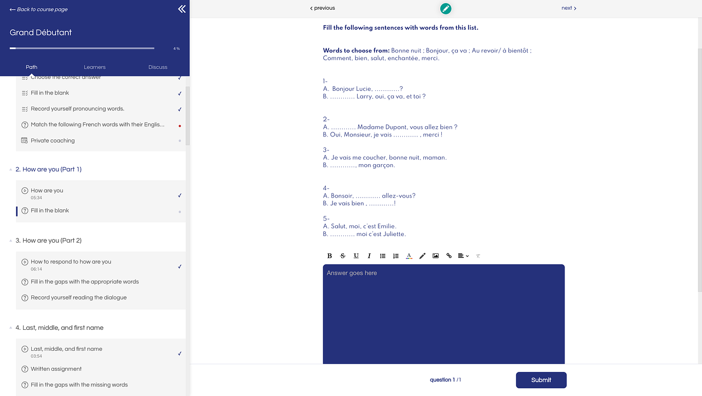 Learn French with Alexa alternatives