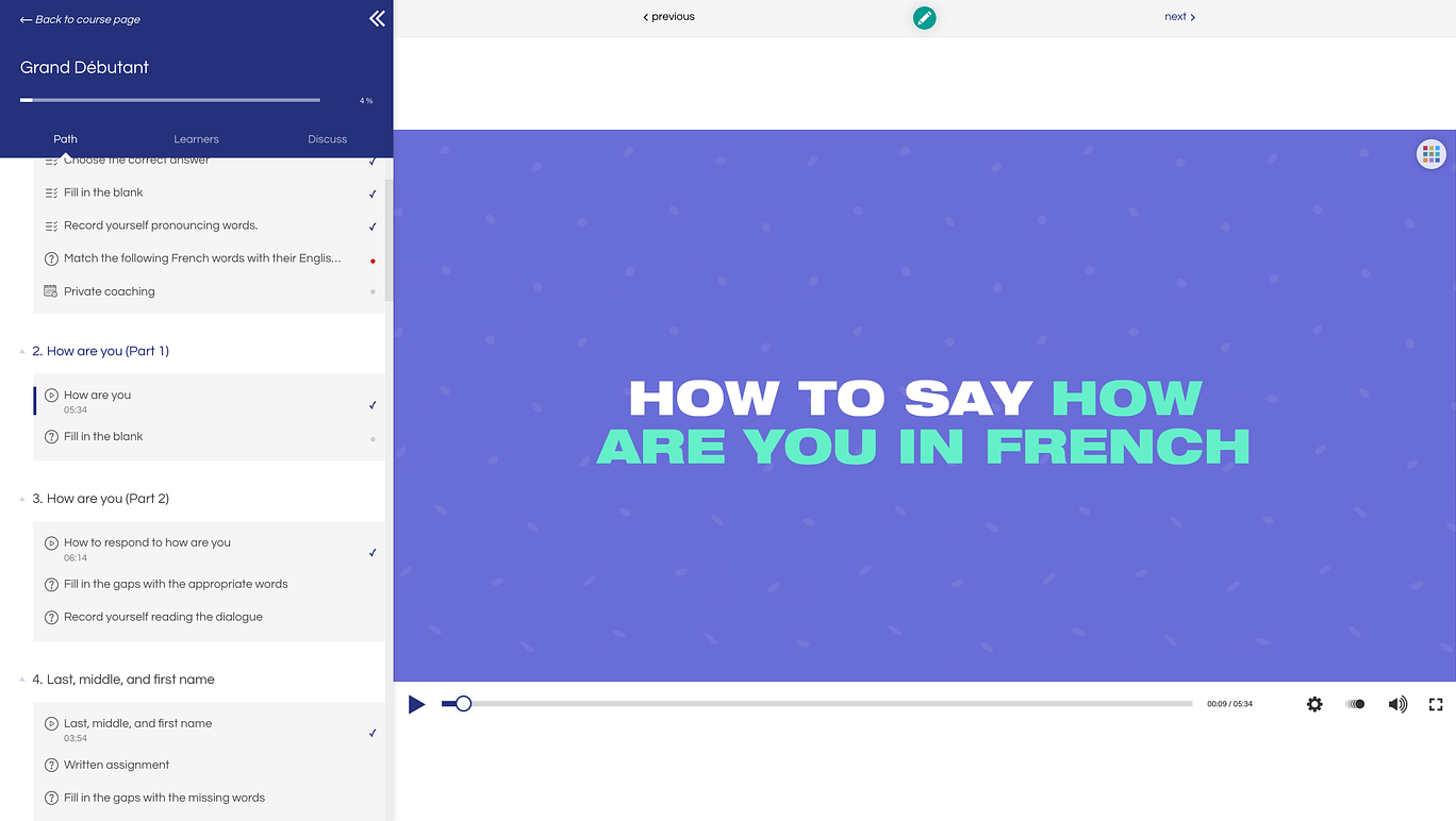 Learn French with real-life scenarios and context-bound phrases
