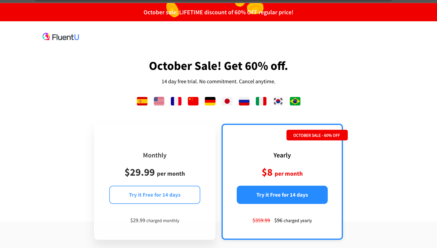 FluentU pricing
