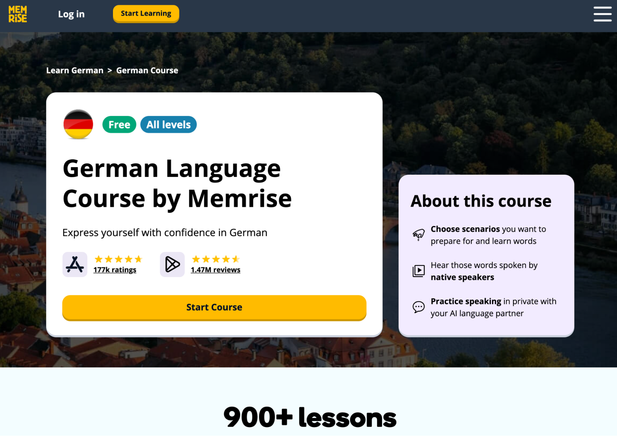 Memrise German, Pimsleur Alternatives for German