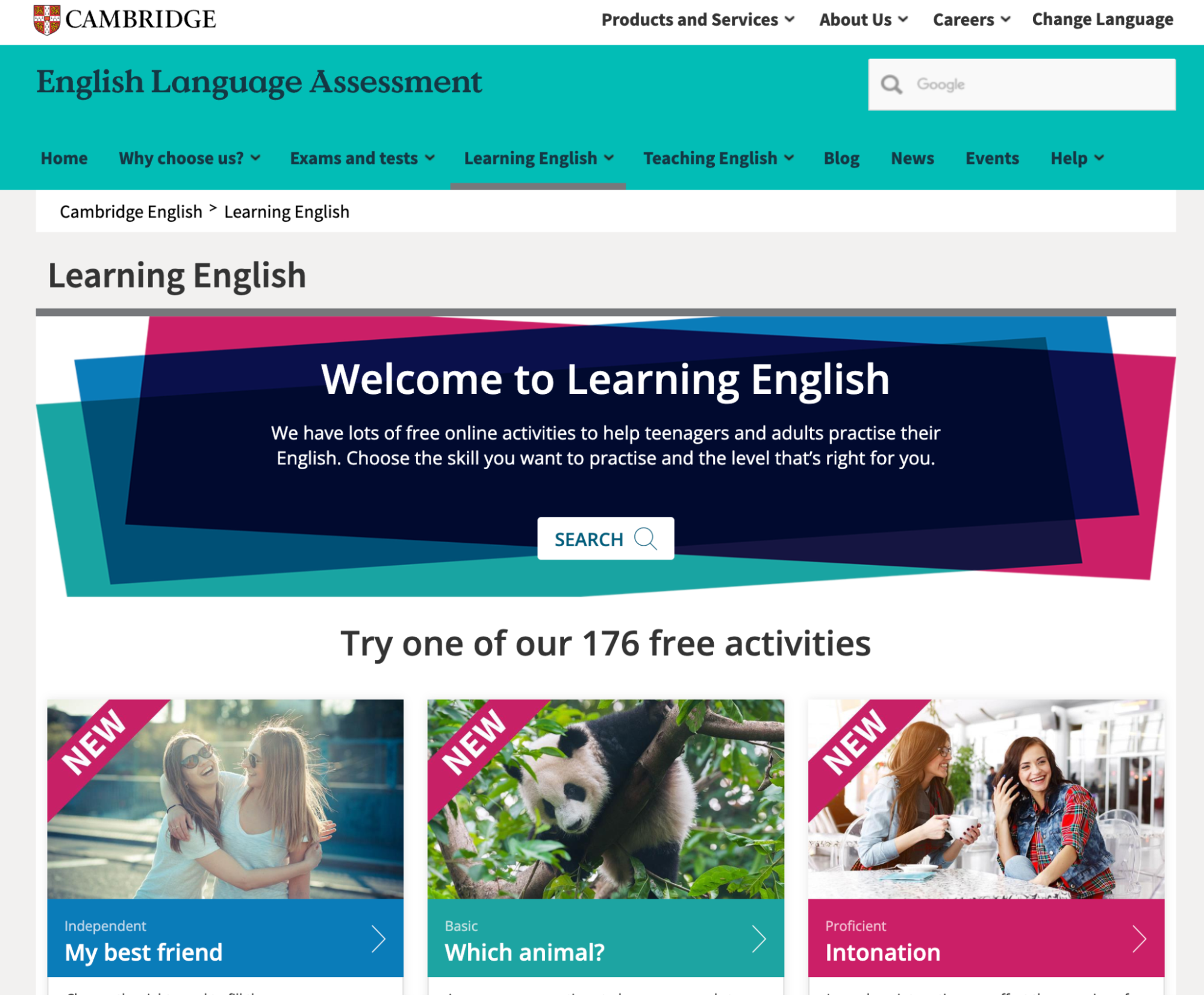 Cambridge English, Pimsleur Alternatives for English