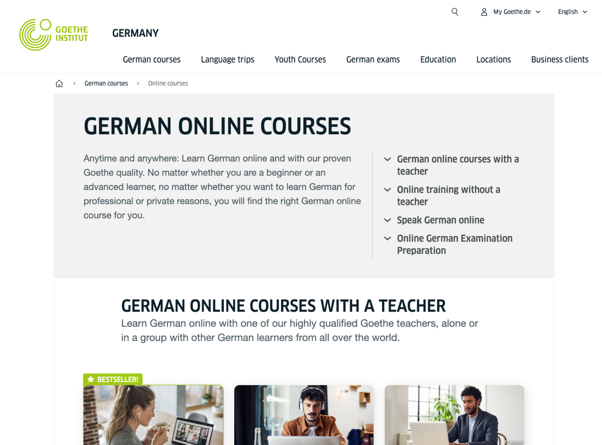 Goethe-Institut, best Lingodeer Alternatives to Learn German Online