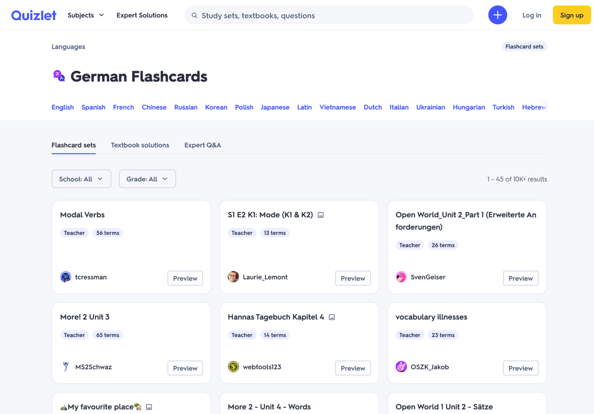 Language Learning Resources, german Learning Resources