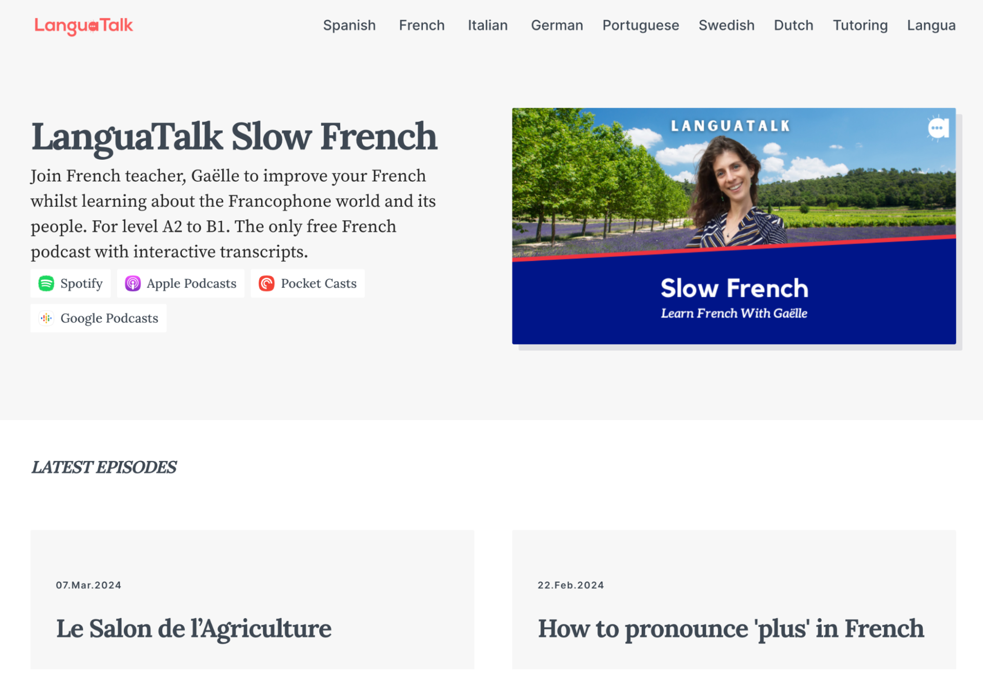 Language Learning Resources