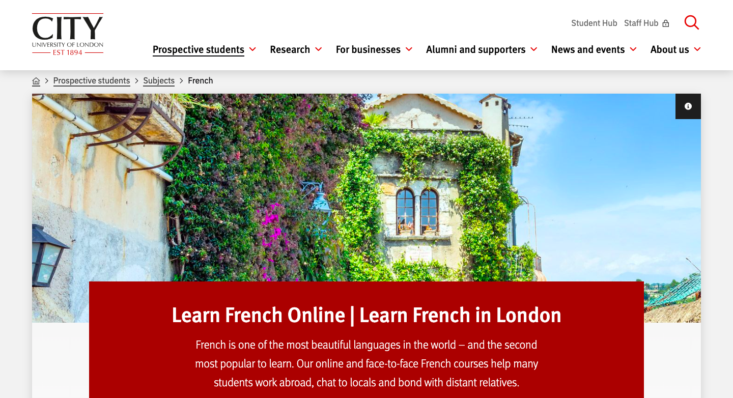 best online french courses in london