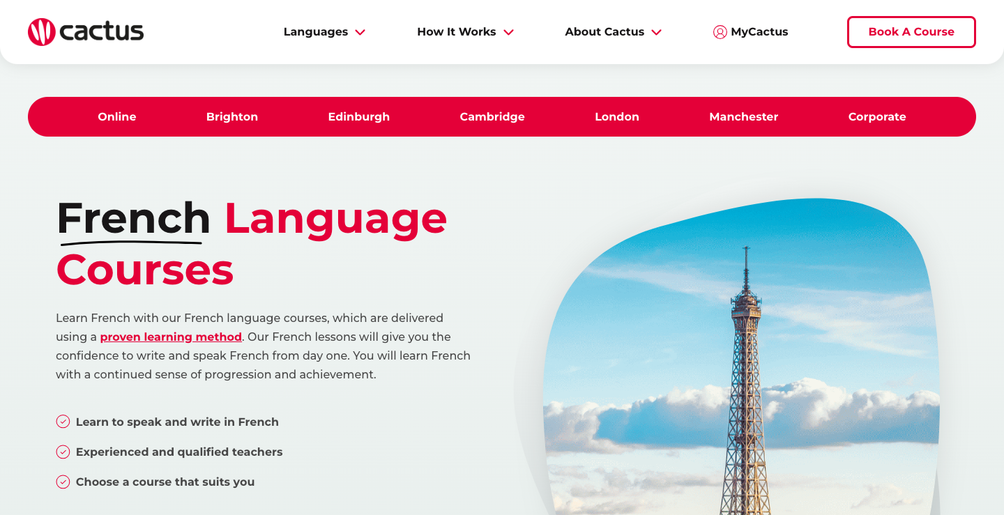 best online french courses in london