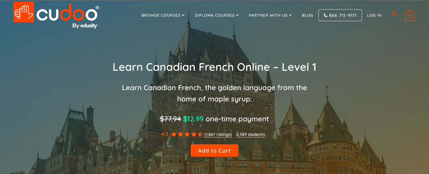 Online French Courses in Canada for canadian french