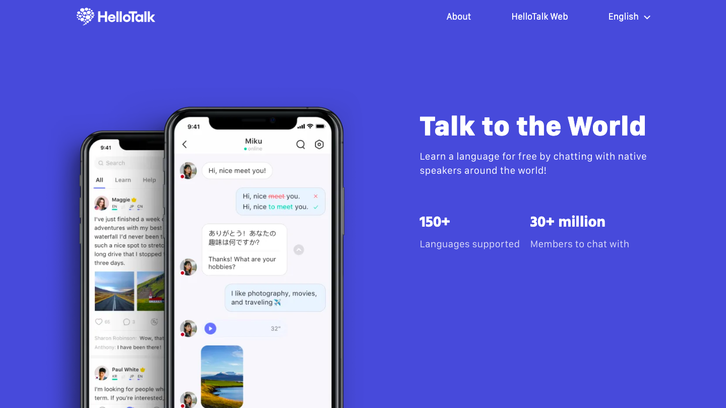HelloTalk also is part of the best apps to learn french.