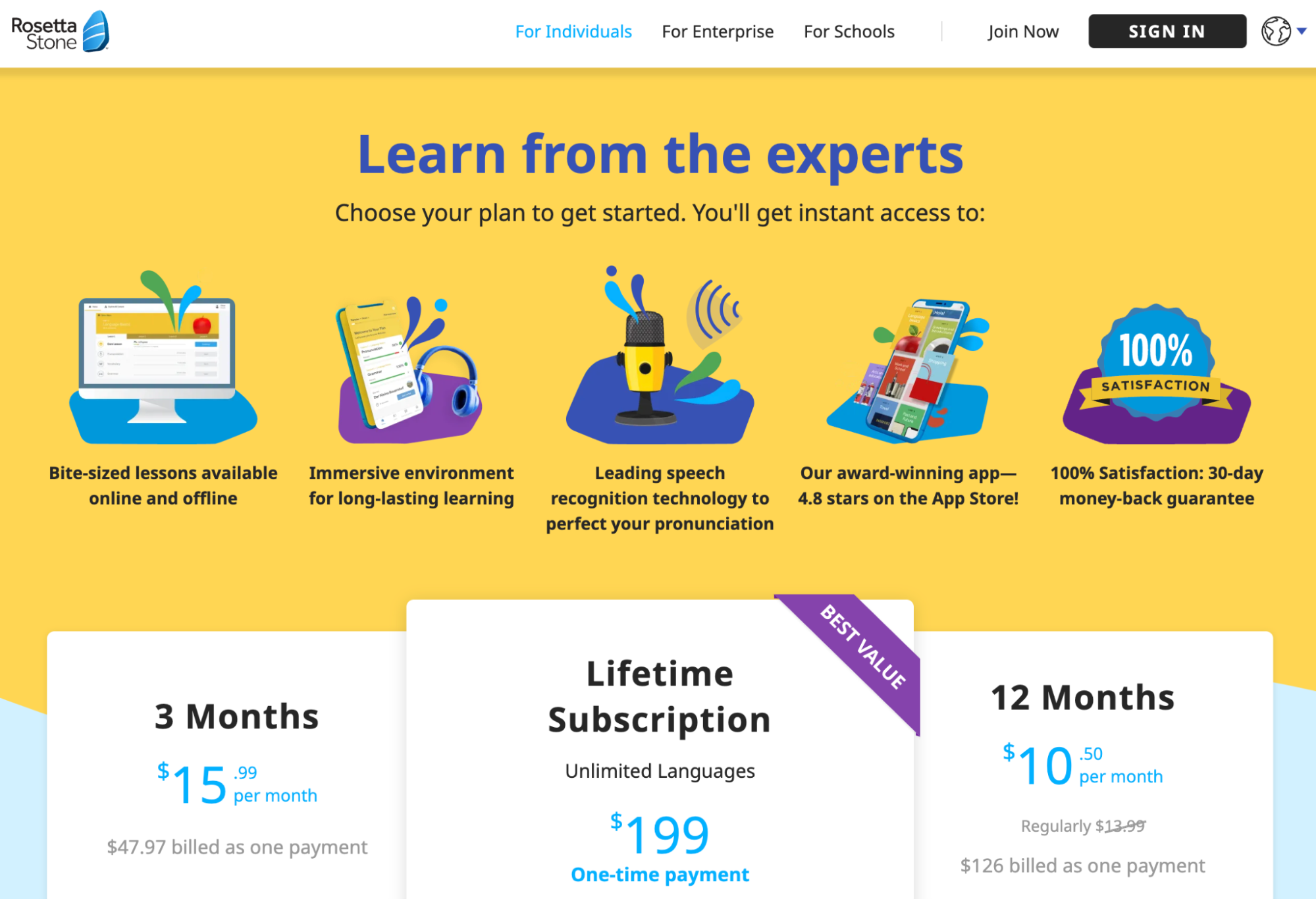 Rosetta Stone is considered one of the best apps to learn French, effectively teaching the language through immersive techniques that enhance both conversational and writing skills.