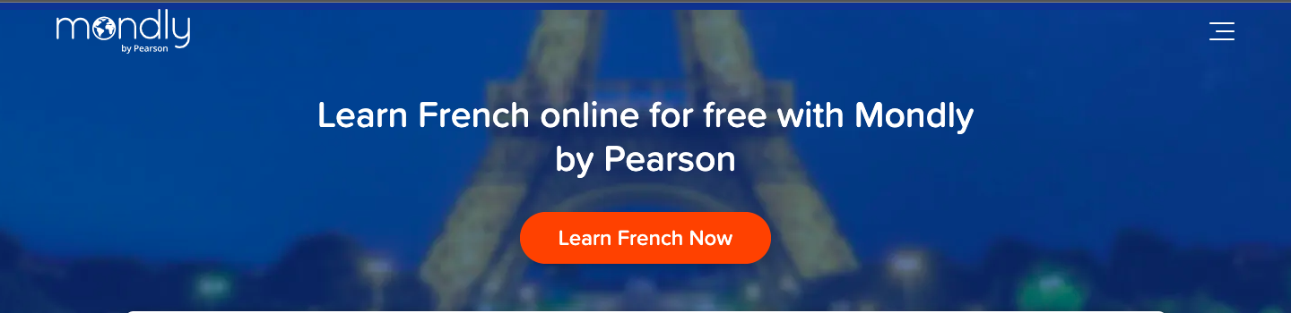 French lessons, general french course and Mondly's resources are available for complete beginner aiming to study French.