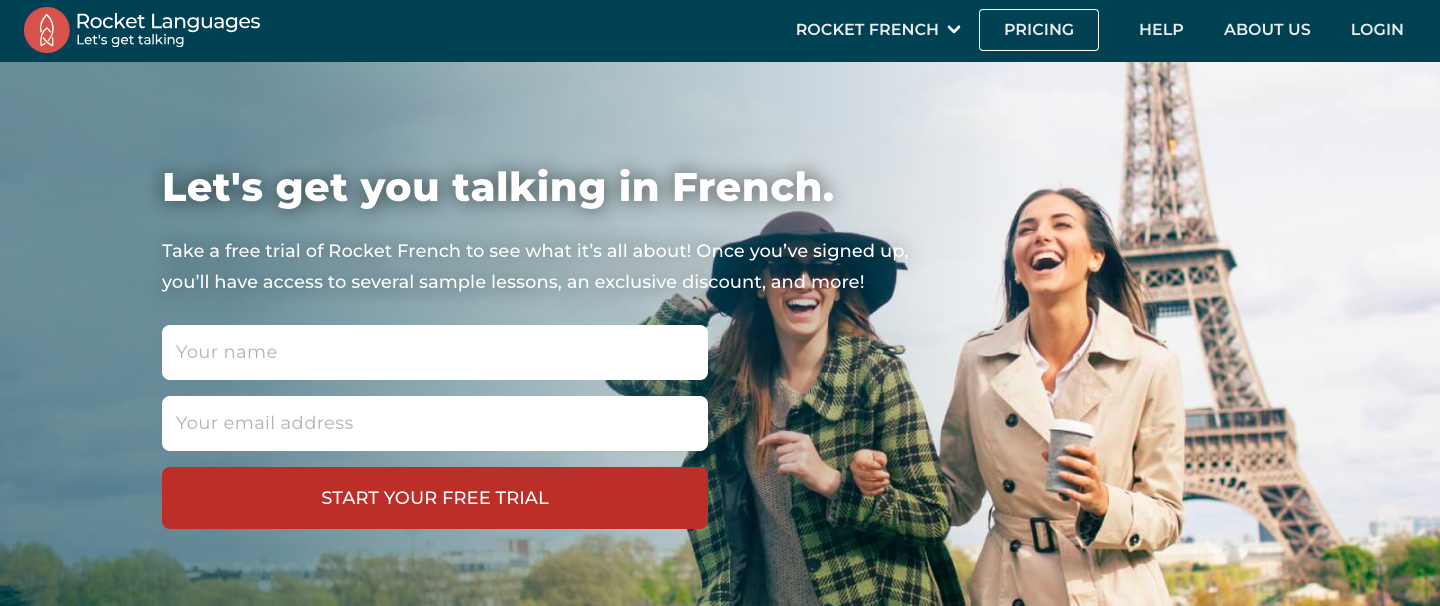 Rocket Languages offers one of the best courses to learn French, focusing on improving your listening skills for real-world conversations.