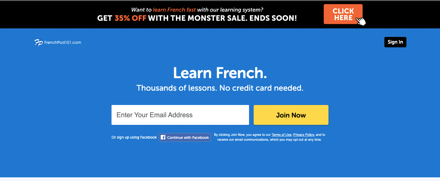 FrenchPod101 provides audio-based lessons perfect for self-study, helping you build strong listening and speaking skills in the French language.