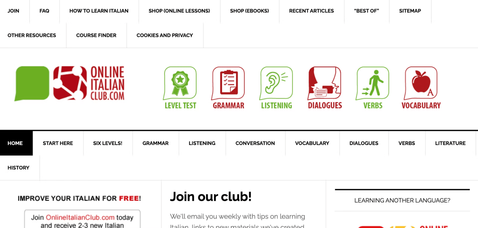 They provide language education too.