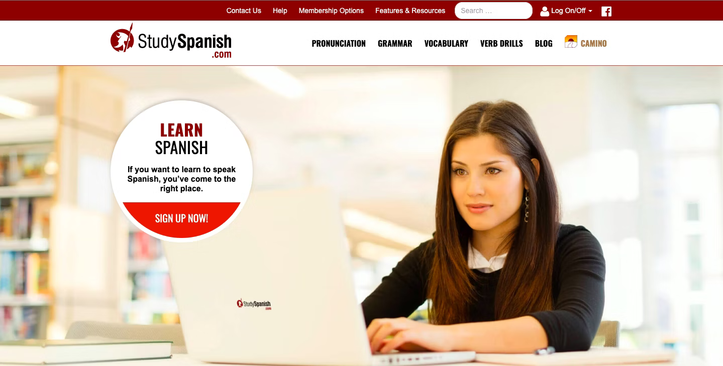 Are you studying Spanish?  You should know this website.