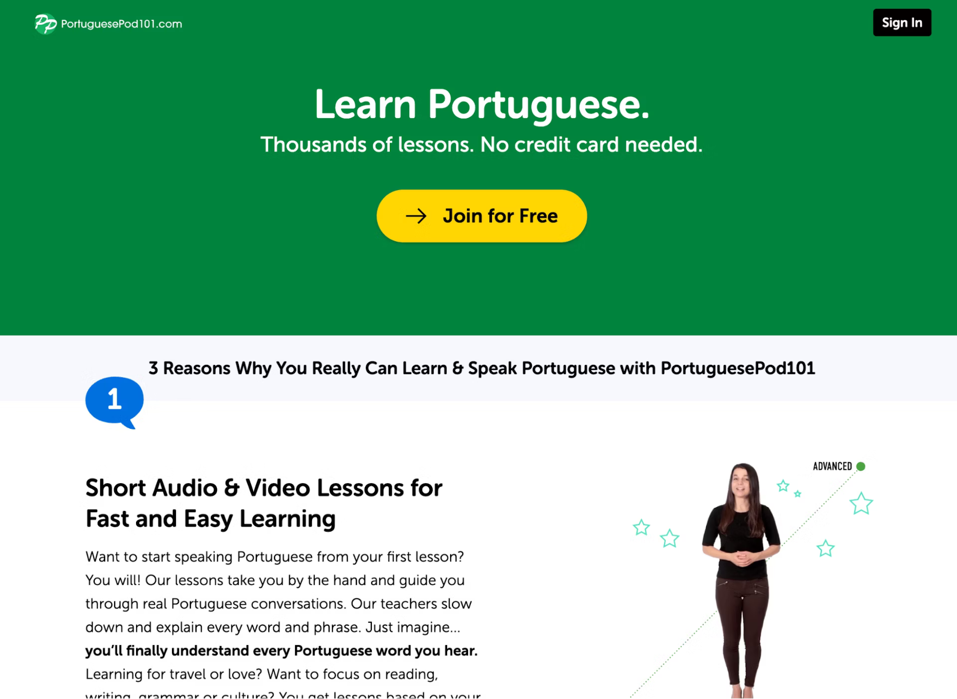 Portuguese 101 help language learners learn Portuguese.
