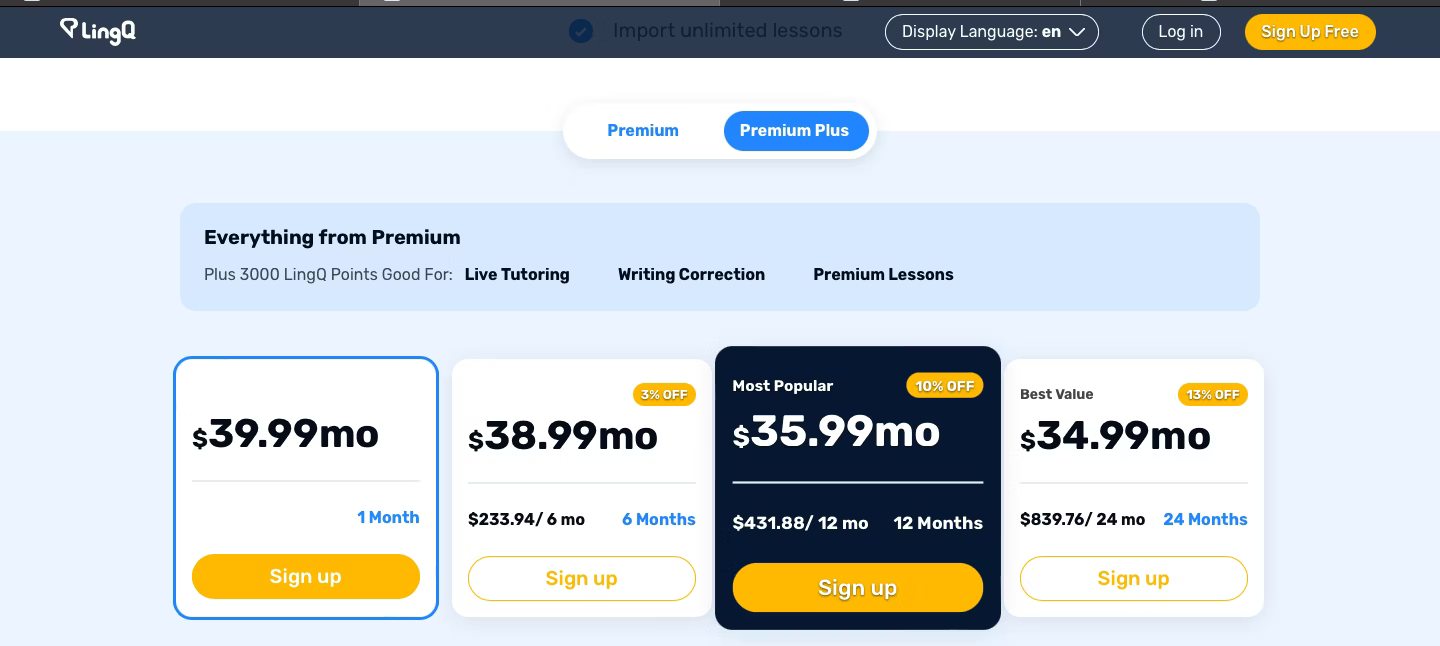 Like you take courses from the Coffee Break Academy for a giving pricing, this is theirs.