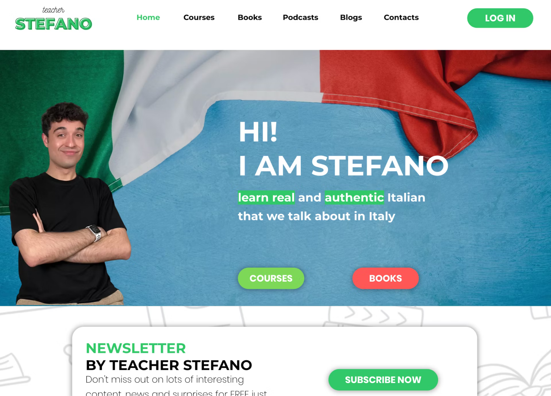 To learn new words, unknown word or have vocabulary growth, Teacher Stefano is a good alternative to lingq app.