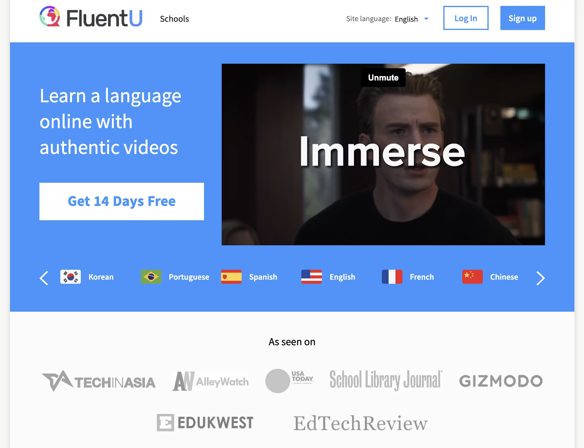 This is another language learning app.