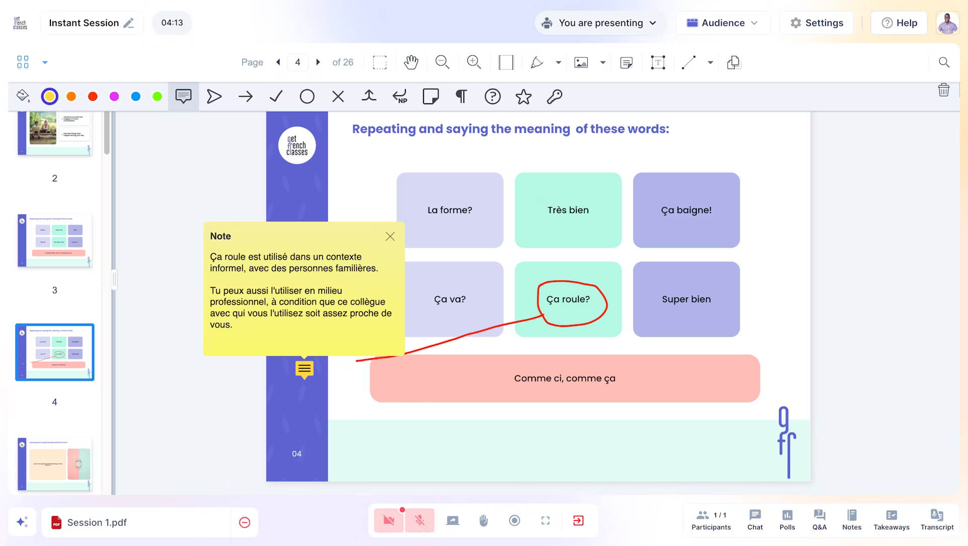 Get French Classes is more than the foreign language learning app you've been looking for.