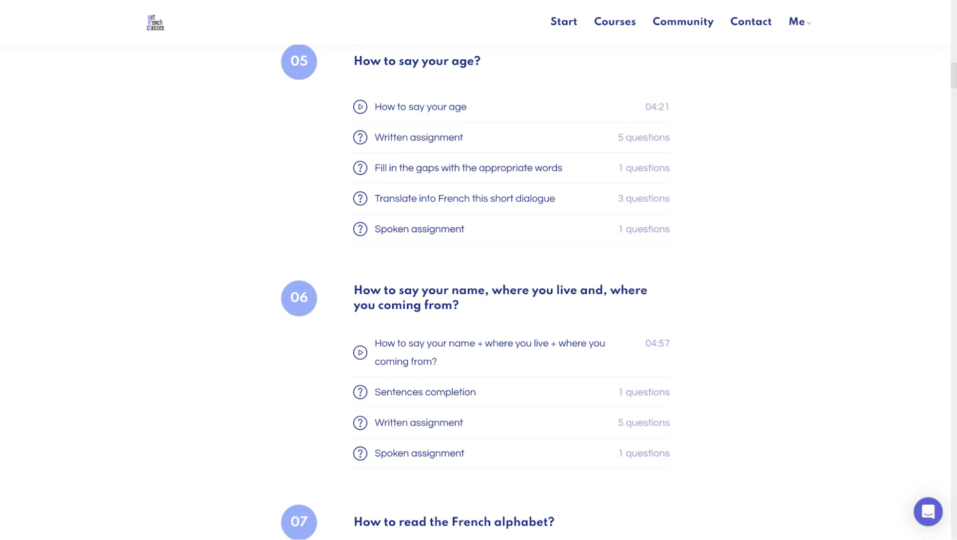 Apart from vocabulary words to make your own sentences, use your own voice and practice interactive exercises.