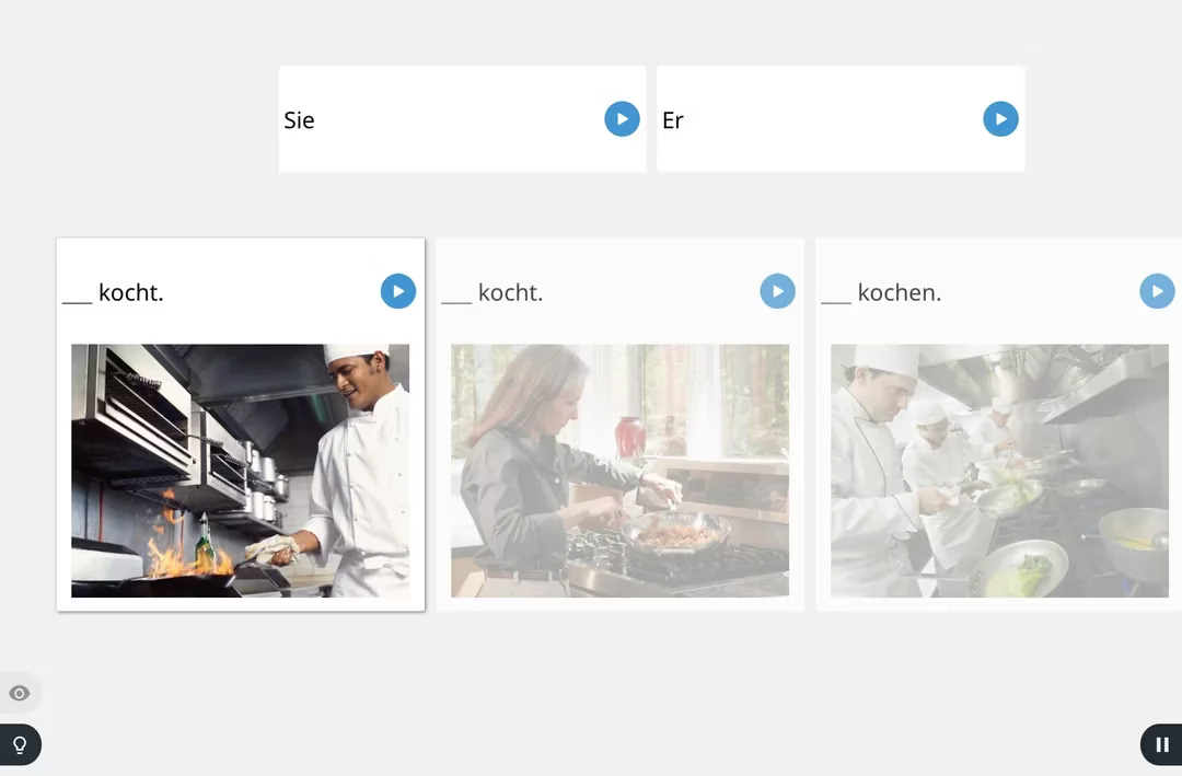 Rosetta Stone lessons and language program don't take into account the main differences between the learning style of children and the one of adutls.